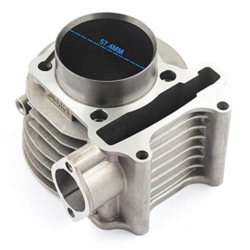 Trkimal GY6 150cc 57.4mm Bore Cylinder kit with Piston Kit 4 Stroke 152QMI 157QMJ for TAOTAO JONWAY ZNEN Roketa ATV Moped Go-Kart - Image 2