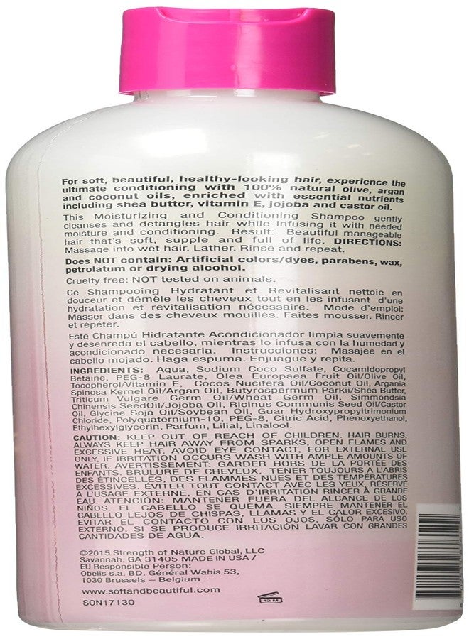 Soft & Beautiful Clean Moisturizing Conditioning Shampoo, 12 Oz - Image 2