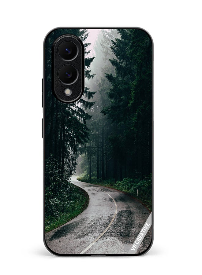 VR CREATIVE Protective Case Cover For Samsung Galaxy S25 Edge Morning Fog Design Multicolour