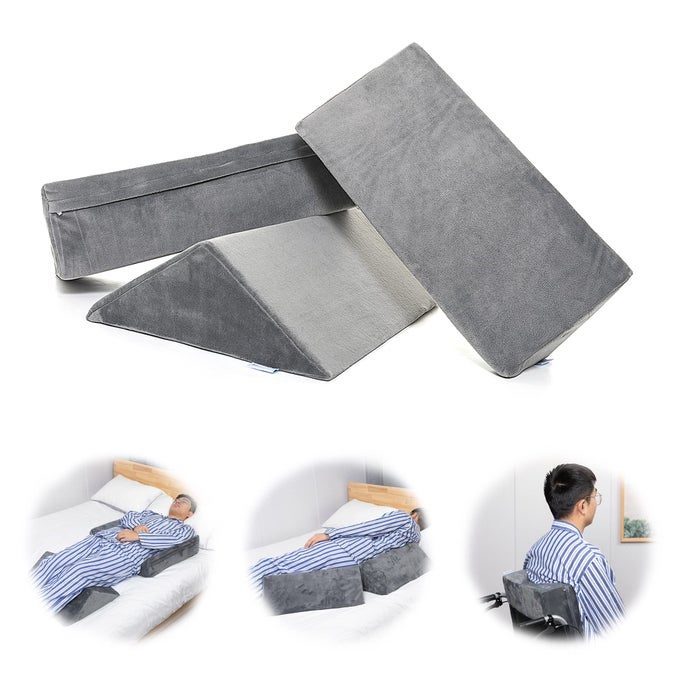 BED WEDGES BODY POSITIONERS FOR ELDERLY 3 IN 140 DEGREE TRIANGLE WEDGES FOR BED POSITIONINGTRIANGLE PILLOW FOR AFTER SURGERY WEDGES FOR BEDSORESWEDGE PILLOW FOR POSITIONING