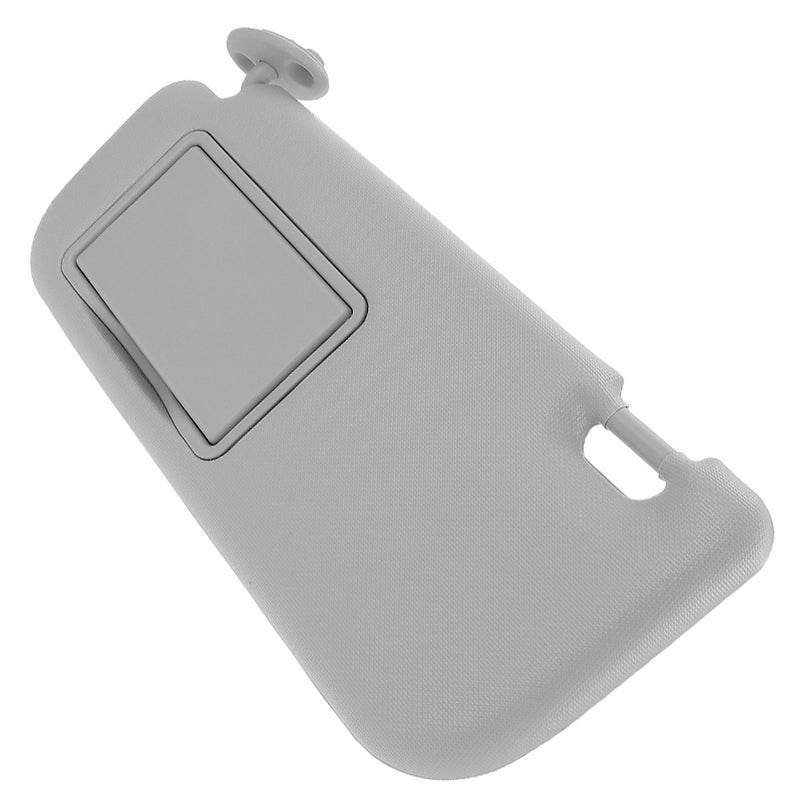 Driver Left Sides Sun Visor With Mirror Car Polarized Sun Visor Extension Sunshade Compatible With Toyota Grey - Image 4