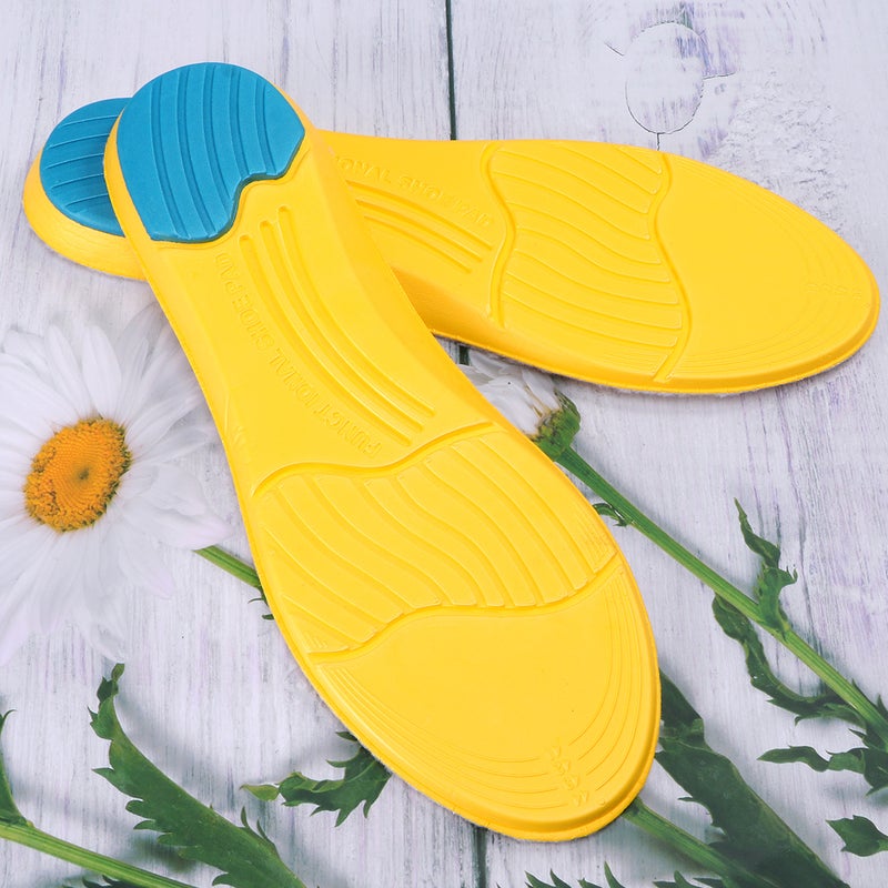 1 Pair of Winter Shoe Pads Imitation Wool Sports Shoe Cushions Foot Care Supplies Size L - Image 4