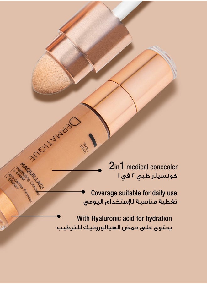 Maquillage Perfecting Concealer - Warm Light - 8 ml