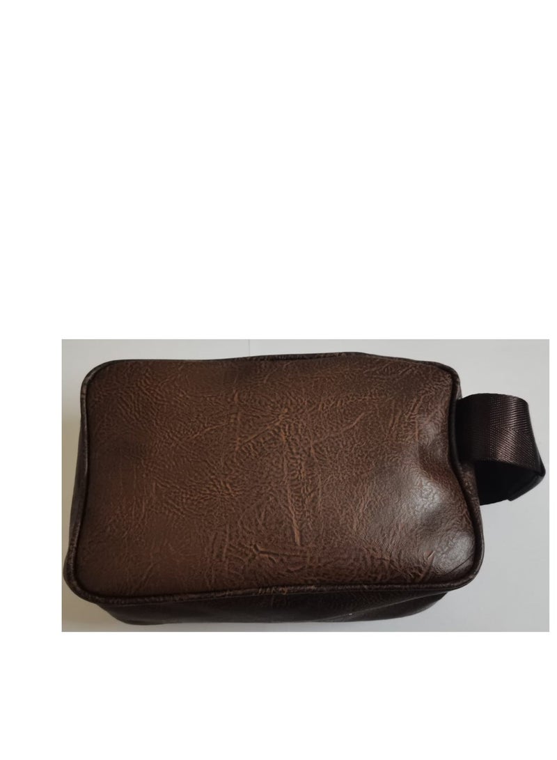 Jeep Buluo Men’s Premium Leather Hand Bag from Jeep with Multiple Pockets and Durable Zippers – Practical and Sturdy Design for Daily Use, Work, and Travel - Image 5