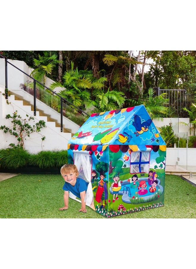 HomeCute Homecute Hut Type Baby Tent House, Kids Play Tent House, Kid's Toys Play and Learning House for Boys and Girl. (Park Play House)  - Image 2