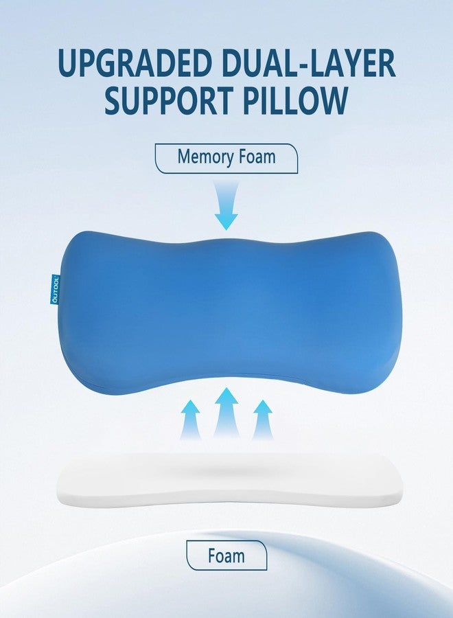 QUTOOL Adjustable Lumbar Pillow for Bed & Sofa-Customizable Height & Firmness for Back Pain Relief-Ergonomic Long-Lasting Cushion for Sleep & Relaxation - Image 4