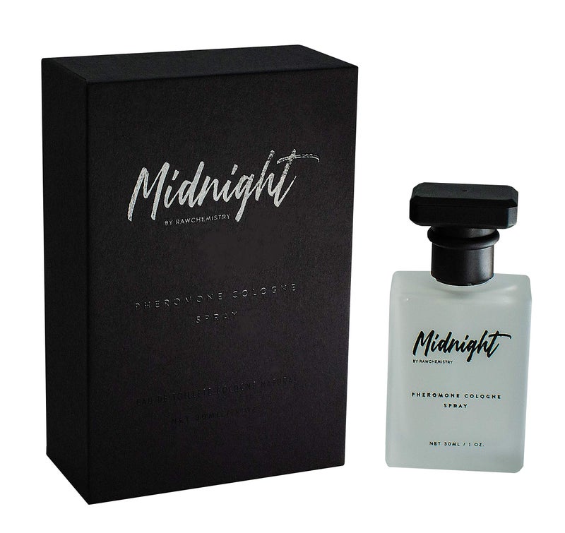 RawChemistry Midnight Pheromone Infused Cologne for Men 1 oz. - Image 1