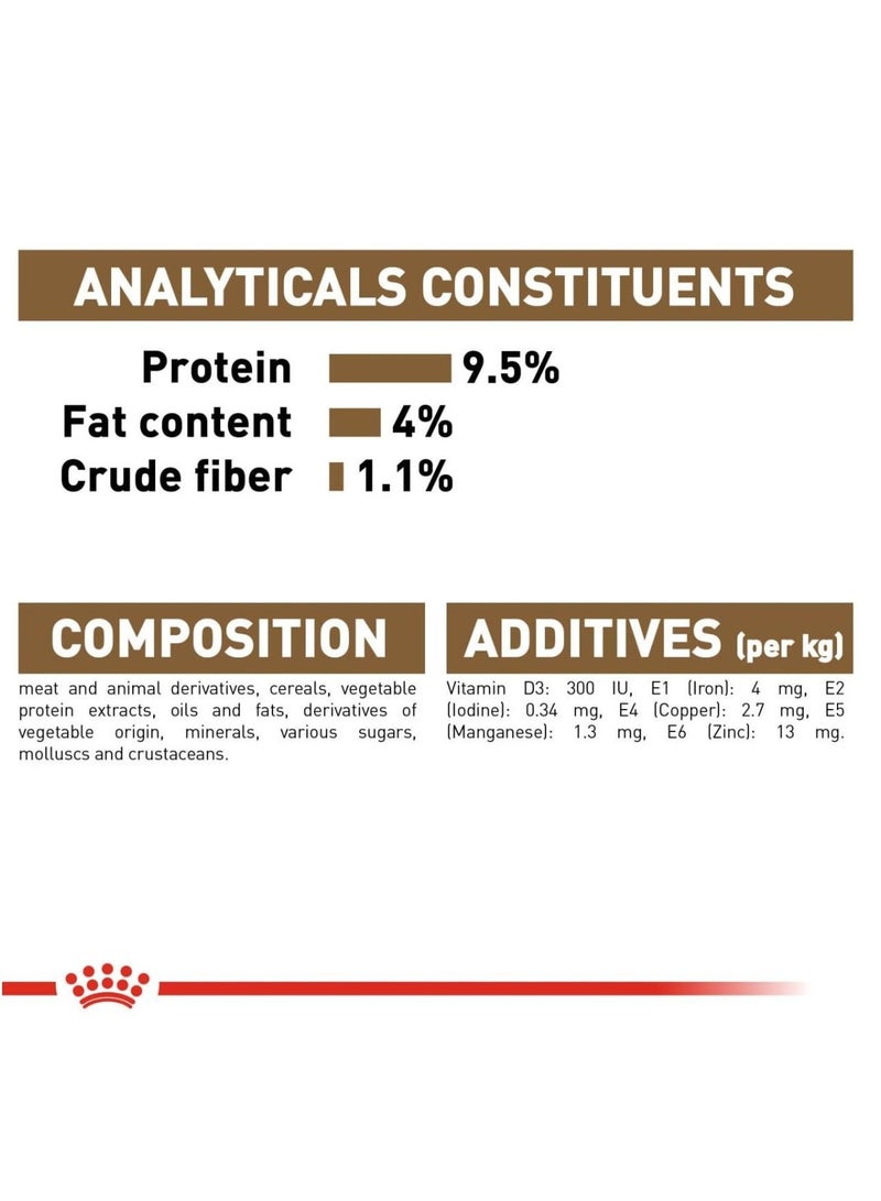 ROYAL CANIN طعام رطب للقطط بعمر 12+ مع صلصة 12 × 85 جم - Image 5