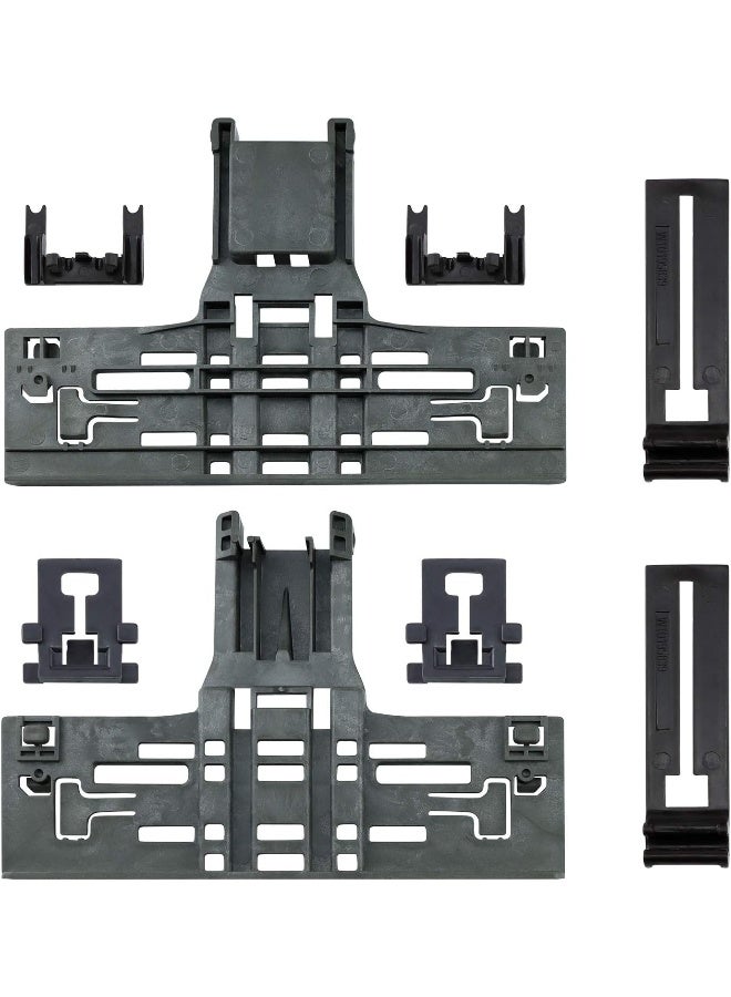 Funmit مجموعة تعديل الرف العلوي المحسّنة Funmit W10546503 بديل لغسالة الصحون Whirlpool Kenmore Kitchen-Aid - Image 1