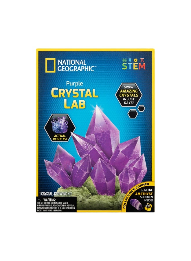NATIONAL GEOGRAPHIC Purple Crystal Lab Diy Kit - Image 2
