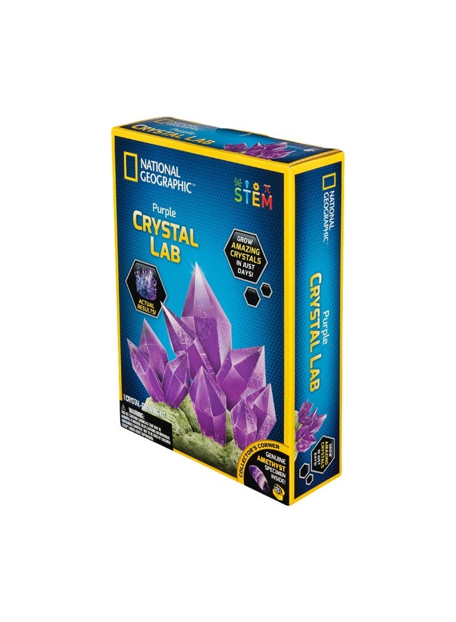 NATIONAL GEOGRAPHIC Purple Crystal Lab Diy Kit - Image 1