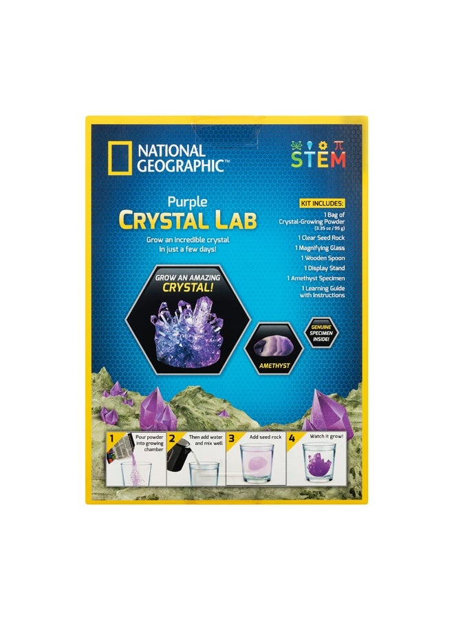 NATIONAL GEOGRAPHIC Purple Crystal Lab Diy Kit - Image 3