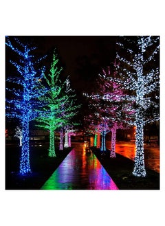 SYOSI String Lights Outdoor, 8 Lighting Modes  Fairy Lights with Remote and Timer for Home, Birthday, Wedding, Party, Tree Decorations (Blue)  - Image 3