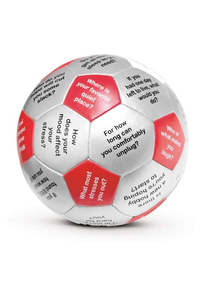 Trainers Warehouse Stress Management Thumball 6" ; Prompts For Safe Conversations About Stress Fun Safe And Easy To Facilitate ; 32 Panels To Prompt Conversation - Image 3