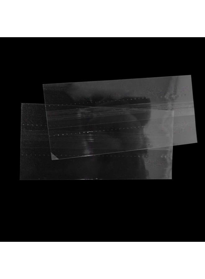 HONBAY 200PCS Clear PVC Heat Shrink Wrap Bands for Lip Balm Tubes Chapstick Lip Balm - Image 3