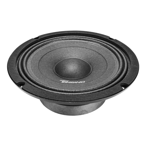 Timpano 8 Inch Shallow Car Speaker 700 Watts TPT-MB8-4 Slim Shallow Profile 4 Ohm, PRO Midbass Car Audio Loudspeaker Compact for Doors (Single) - Image 3