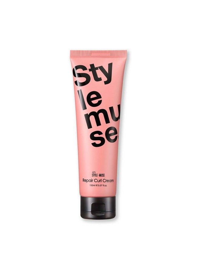 ATS Professional Stylemuse Repair Curl Cream Volume Natural Hold And Soft 5.07 Fl.Oz. Pink - Image 2