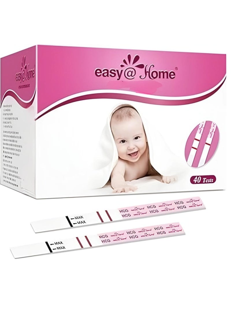 Easy Home 40-Piece Pregnancy Test Strips Set  - Image 1