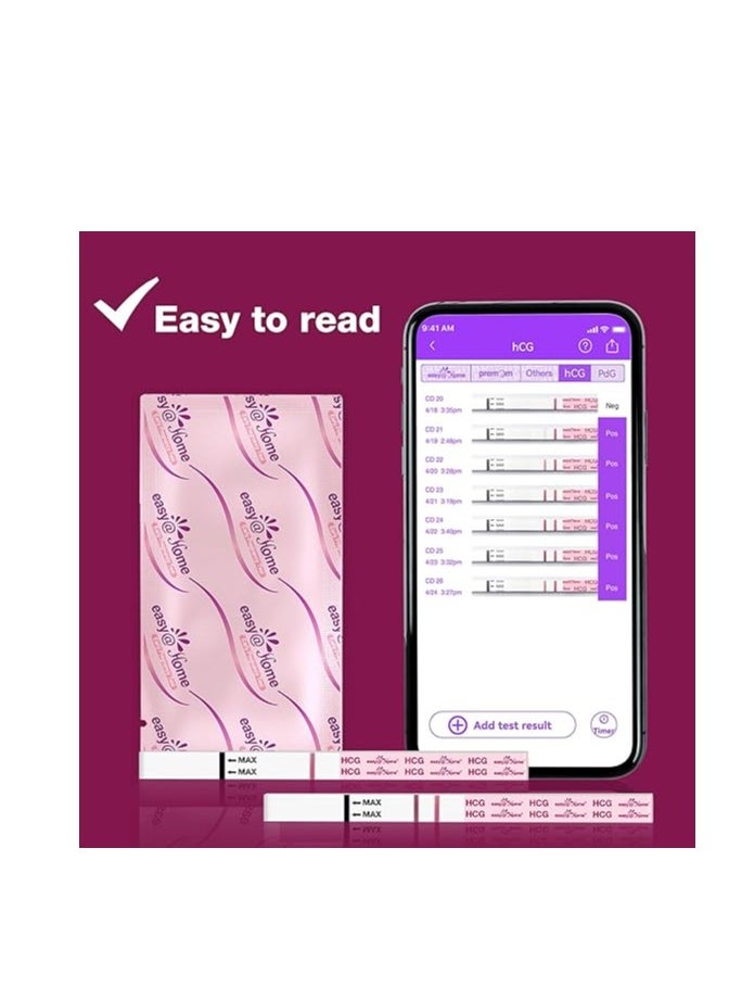 Easy Home 40-Piece Pregnancy Test Strips Set  - Image 4