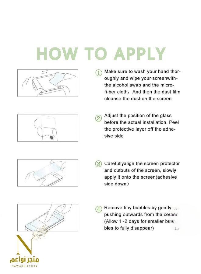 نيون  واقي شاشة نانو لـ آيفون 12 (iPhone 12) مضاد للكسر و الخدش و بوضوح عالي HD لجوال  من Neon, حماية قصوى للشاشة من الخدوش والكسر - Image 5