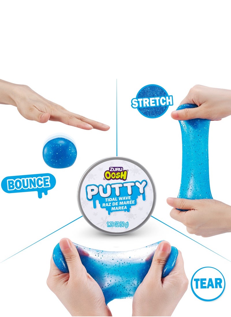 ZURU - ZURU Super Oosh Pack-2 Putty, 2 Slime, 1 Crackle Foam! For Ages 4+ (Assorted) - Image 1