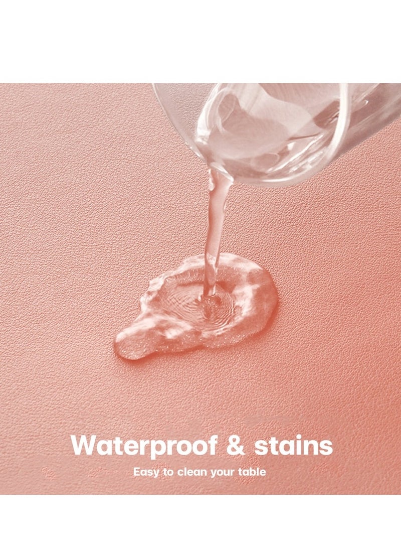 Large Gaming Mouse Pad Waterproof Wear-resistant Laptop Pad with Non-slip Base Smooth Mouse Mat for Computer Laptop Desk Pad 60x30cm Black - Image 4