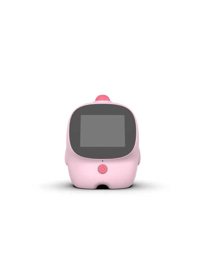AI Time Manager Smart Alarm Clock Learning Learning Special Electronic Clock Early Education Robot-Specifications:Pink - Image 1
