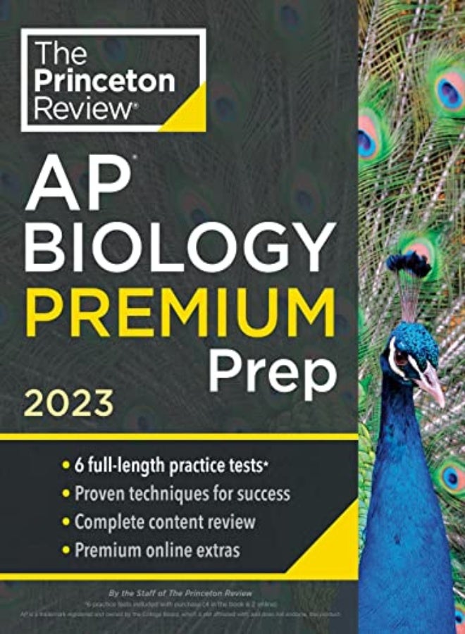 Princeton Review AP Biology Premium Prep, 2023: 6 Practice Tests + Complete Content Review + Strateg 