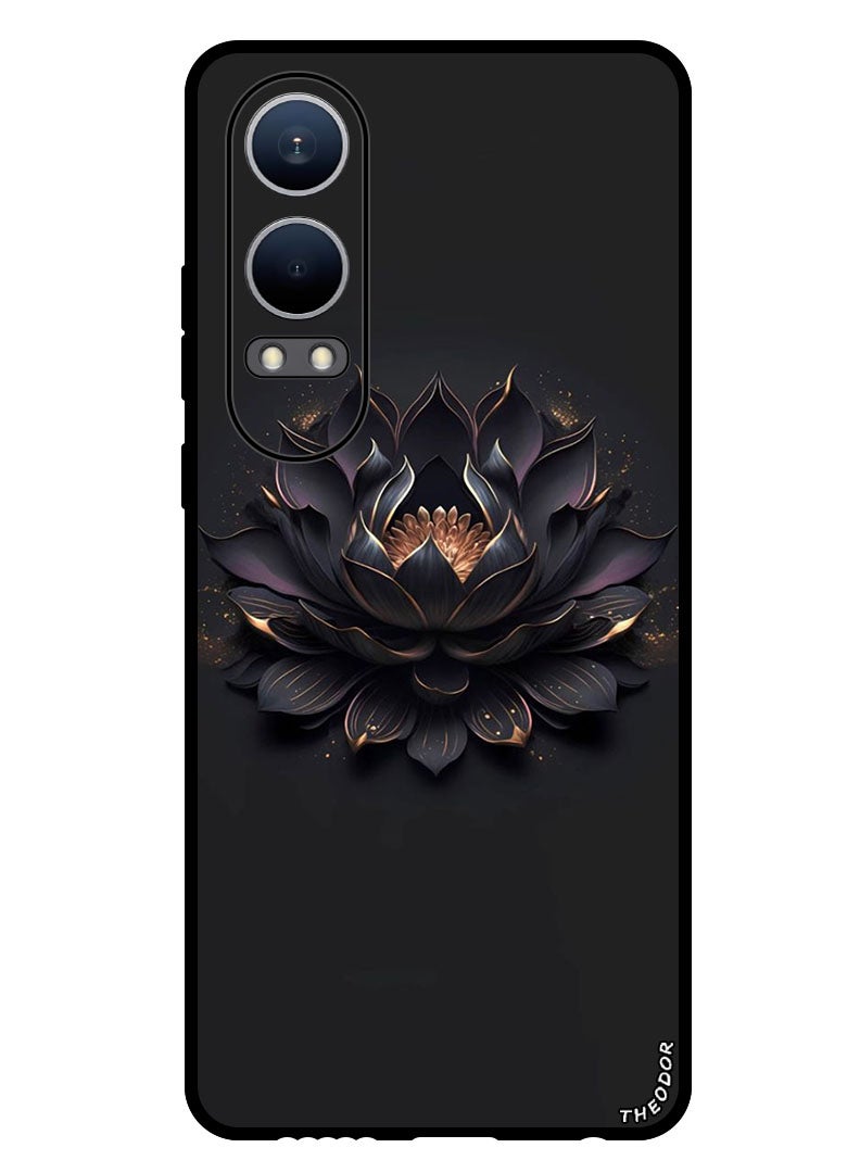 Theodor Protective Case Anti Scratch Shock Proof Bumper Cover For Oppo K12x (China) Flower Abstract 5 - Image 1