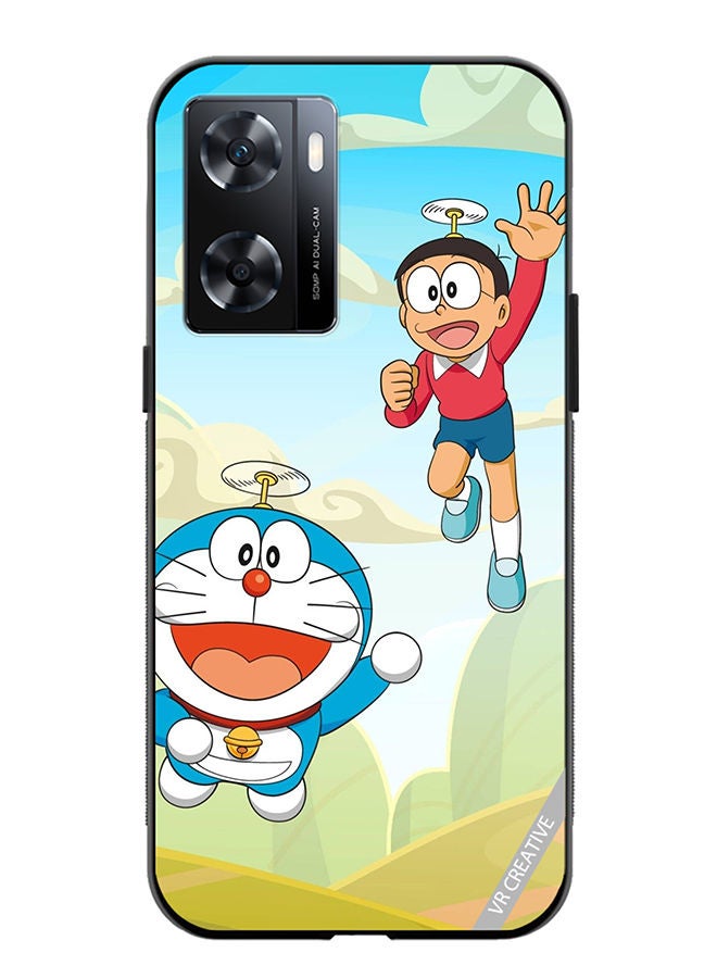 VR CREATIVE Protective Case Cover For OnePlus Nord N20 SE Dorami Design Multicolour - Image 1