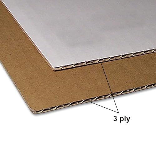 Box Brother 3 Ply White Flap Corrugated Packaging Box Size: 6x5x1.5 Length 6 inch Width 5 inch Height 1.5 inch 3Ply Courier Box (Pack of 25) - Image 3