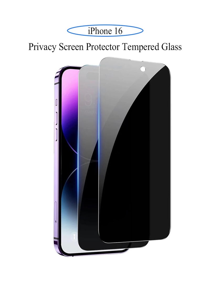 2 قطعة مناسبة لأنّ أيّ فون 16 6.1 بوصة شاشة خاصّة فيلم - Image 1