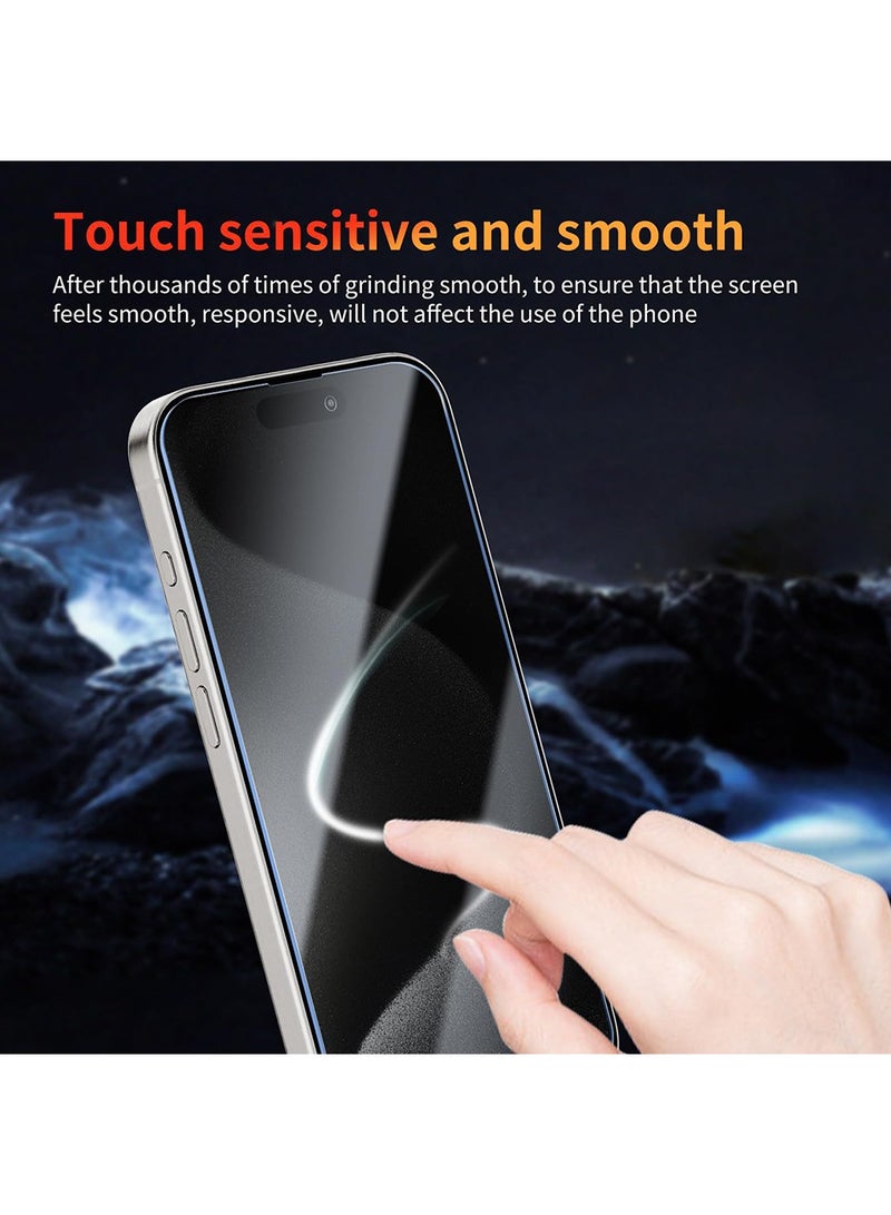 2 قطعة مناسبة لأنّ أيّ فون 16 6.1 بوصة شاشة خاصّة فيلم - Image 4