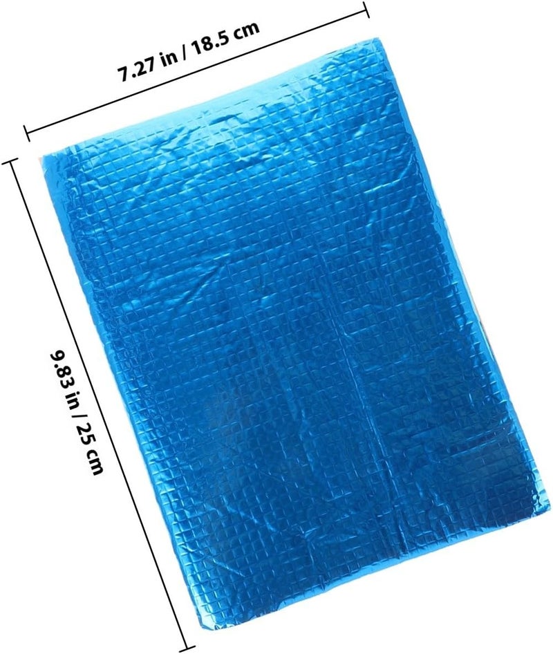 Car Insulation Sound Deadening Pads 10pcs 25x18cm 5mm Self-Adhesive Heat Shield Vibration Dampening Material for Automotive Engine Hood Noise Reduction - Image 2