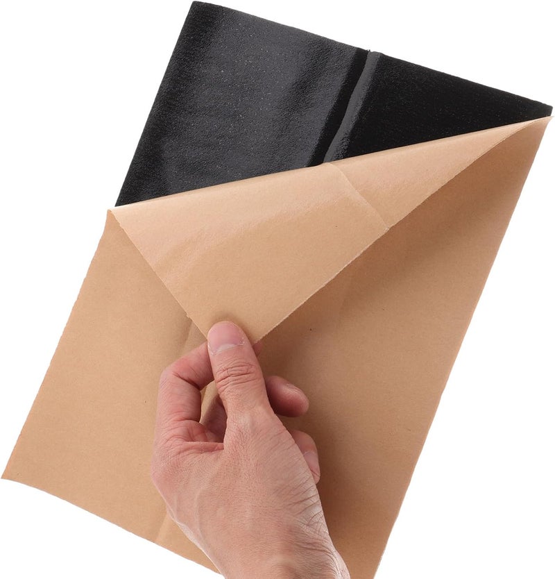 Car Insulation Sound Deadening Pads 10pcs 25x18cm 5mm Self-Adhesive Heat Shield Vibration Dampening Material for Automotive Engine Hood Noise Reduction - Image 3