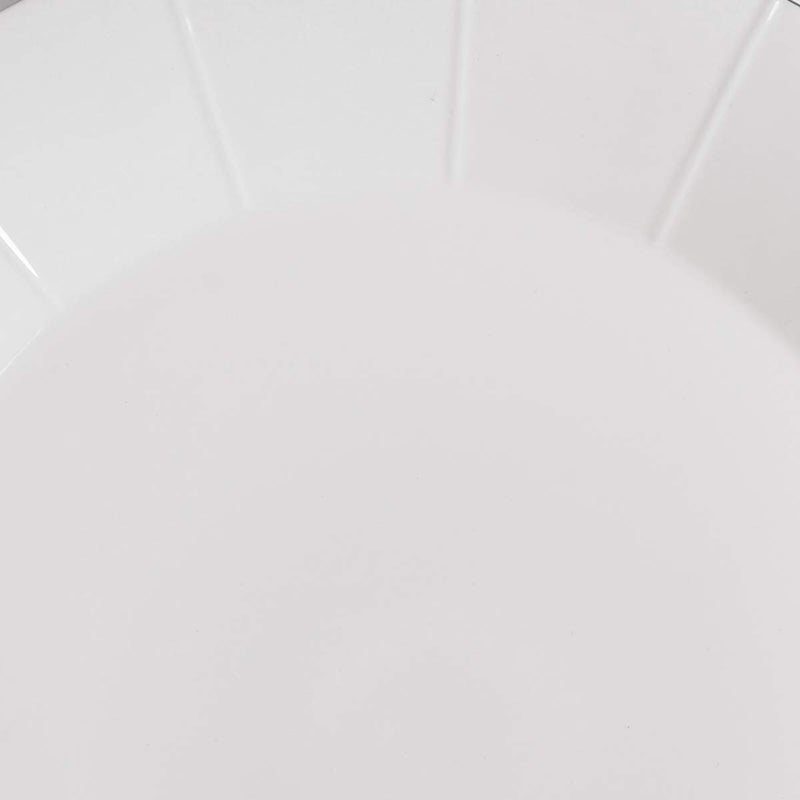 Home Centre Bliss Dinner Plate - White, Standard (OSC-Bliss-PLT-2) - Image 5