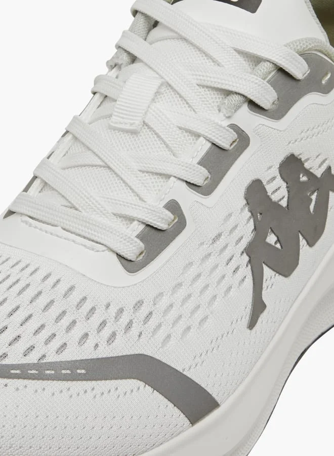 Kappa Men's Logo Detail Lace-Up Sports Shoes
