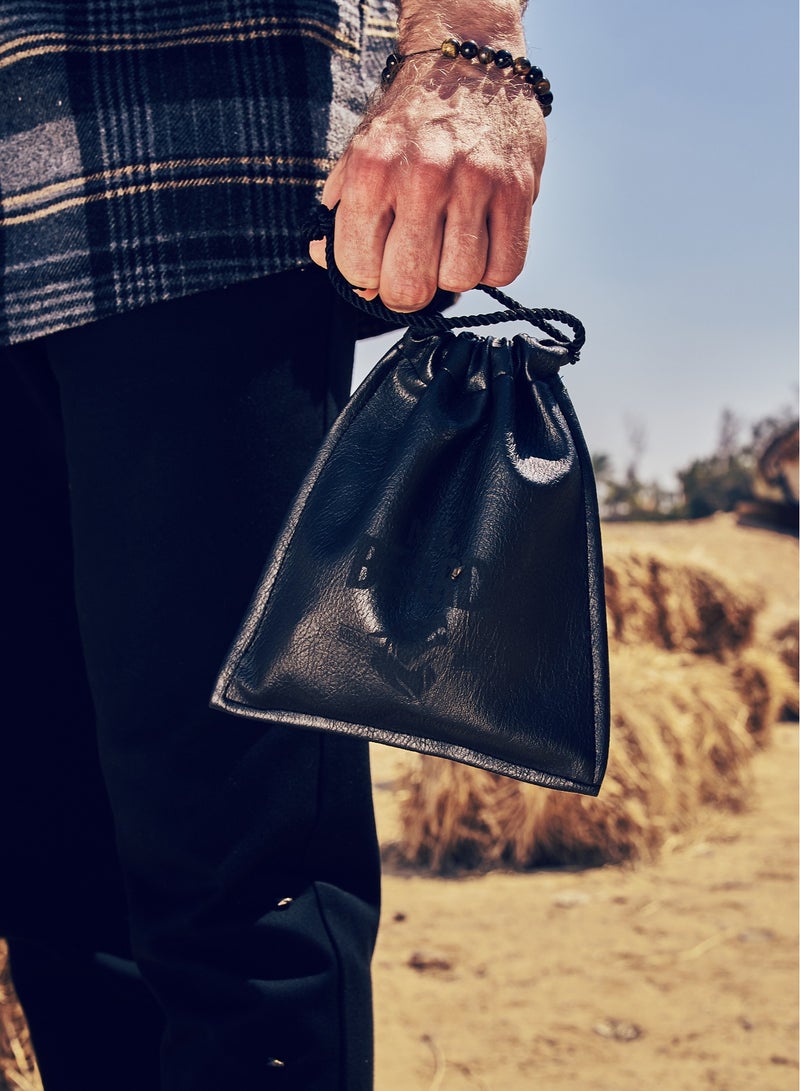 Mr.Beard Grooming Essentials Kit Beard Brush + Leather Pouch - Image 4