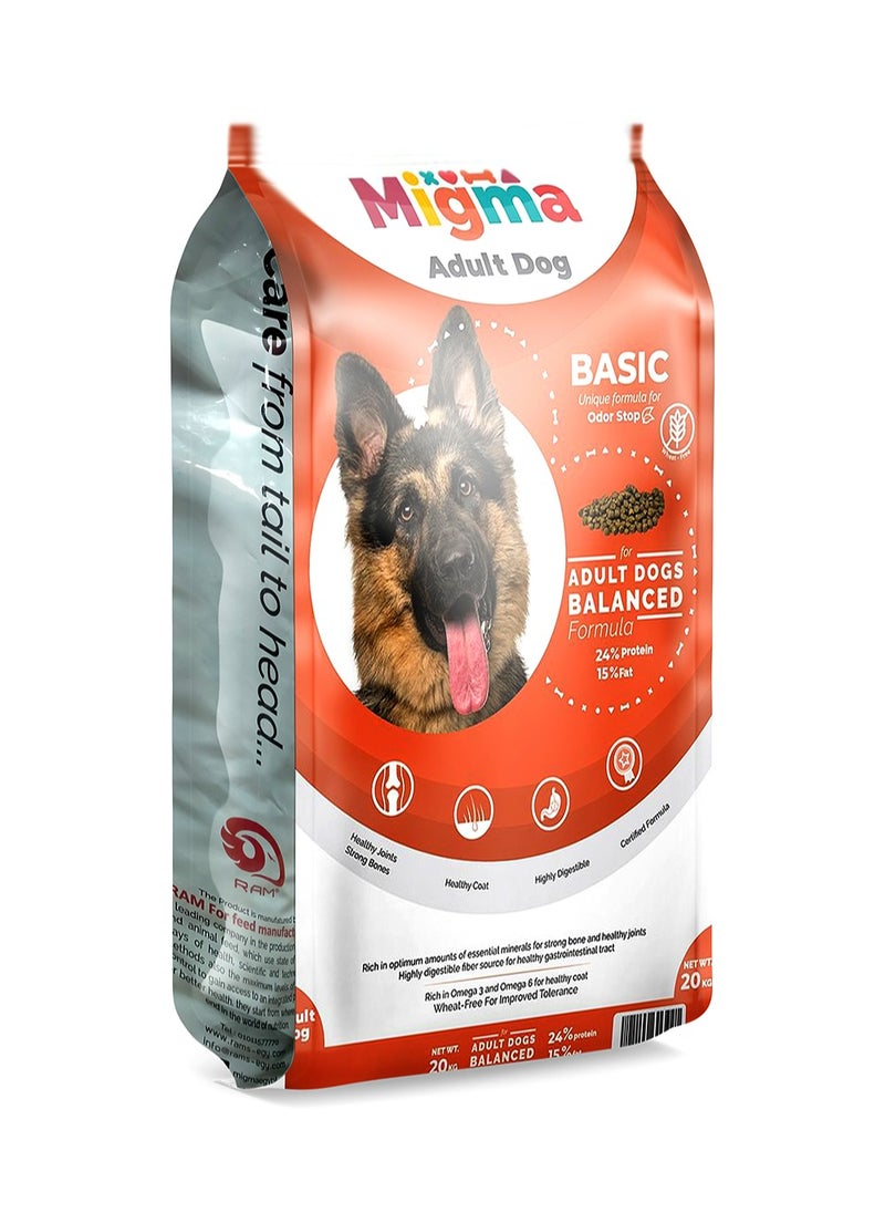 Migma Migma Adult Dog Basic 20 Kg 