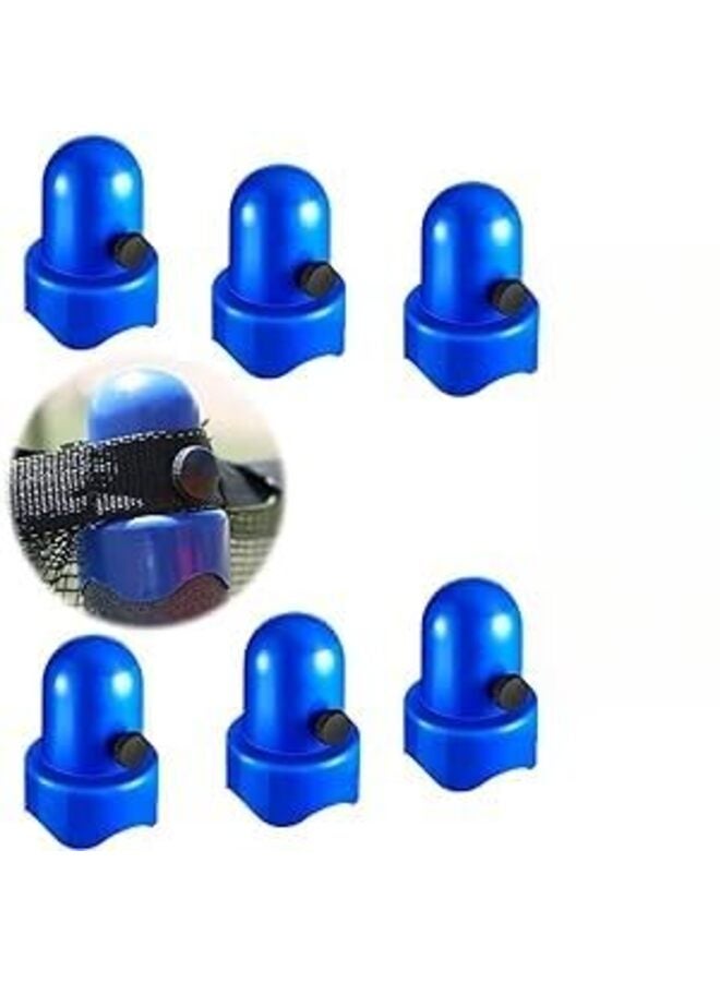 Generic 8PCS 1.5" Diameter Trampoline Enclosure Pole Caps Replacement with Screw Thumb for Trampoline Net Hook,Safety Trampoline Pole Caps (Size : 8PCS)  - Image 1