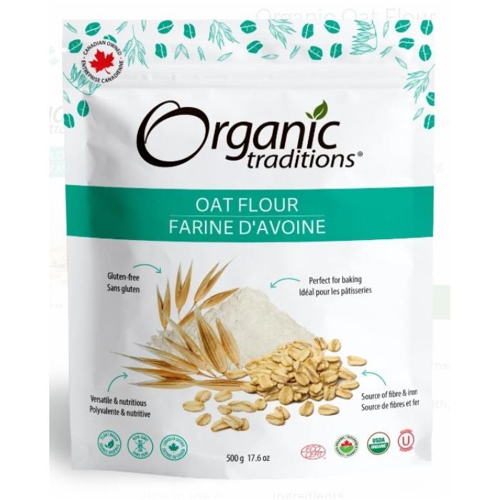 Organic Traditions Oat Flour 500 g
