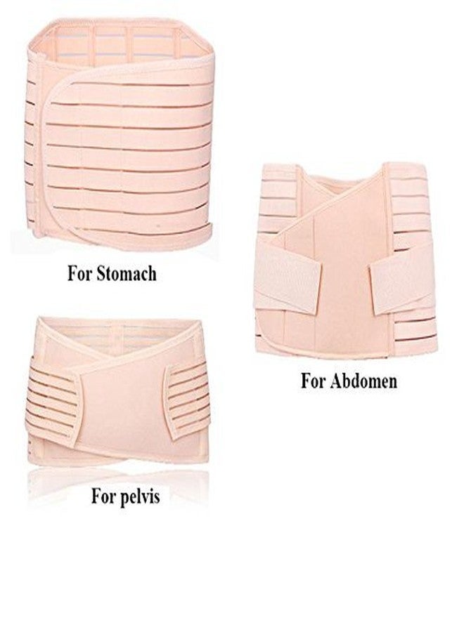 جيرن حزام دعم ما بعد الولادة من جيرن للنساء، مرن وقابل للتهوية (مقاس كبير) - طقم من 3 قطع - Image 3