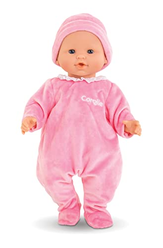 Corolle 14 Baby Doll Outfit Pink Pajamas Mon Grand Poupon Outfits and Accessories fit 14 Dolls for Kids Ages 2 Years and up - Image 5