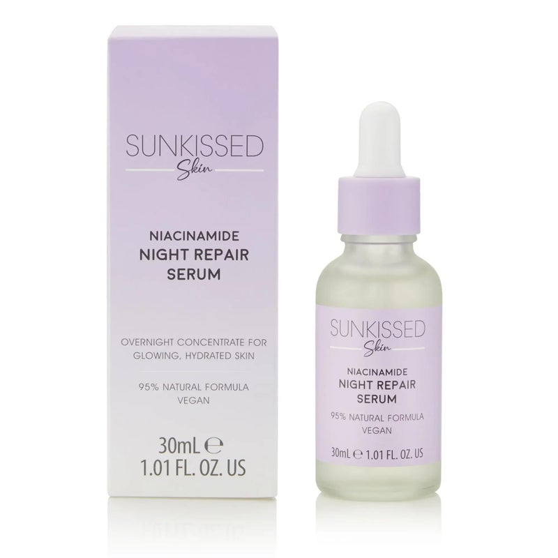 Sunkissed Niacinamide Night Repair Serum by Sunkissed for Unisex - 1.01 oz Serum - Image 1