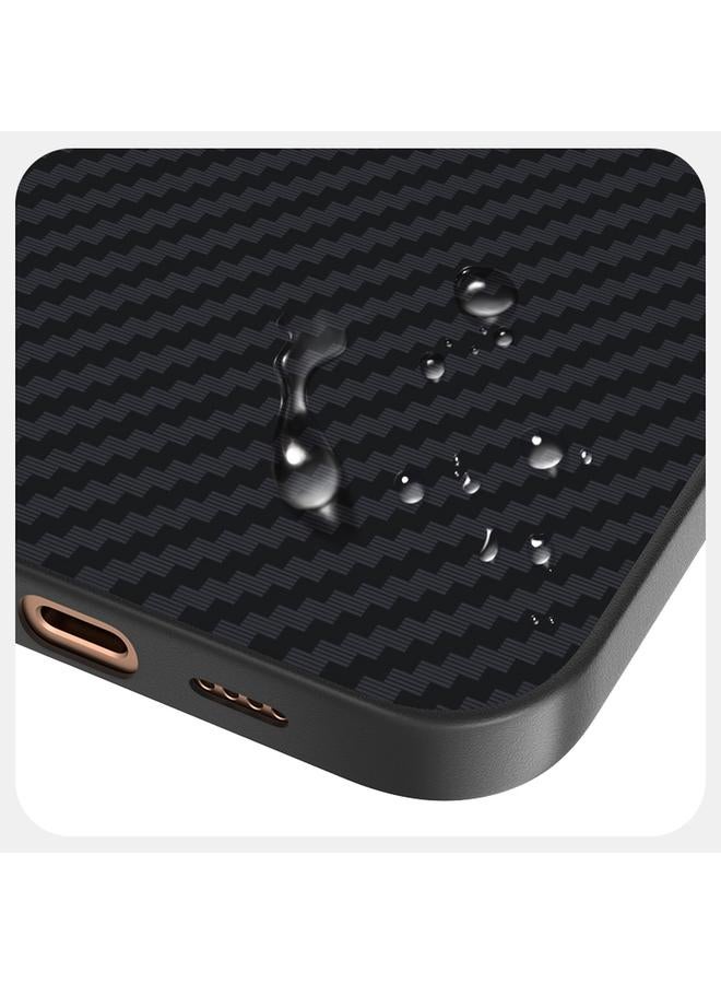 Zaboon Case For iPhone 13 Pro ABEEL C Carbon Fiber Series 6D Micro Relief MagSafe Phone Case - Image 3