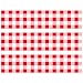 Fukaisu 3pcs Red White Checkered Edible Cake Borders 28x62cm11x244in Strip Birthday Cakes Side Image Trim Decorations PreCut Rice Paper Edible Cake Wrap Print for Parties Decor - Image 2