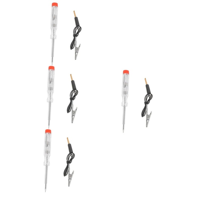 4pcs Vehicle Voltage Sensitivity Tester Electric Tester Portable One Hand Operation - Image 2
