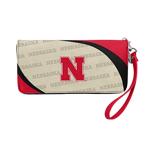 Littlearth NCAA Nebraska Cornhuskers Curve Zip Organizer Team Color 8 x 4 x 1 - Image 1