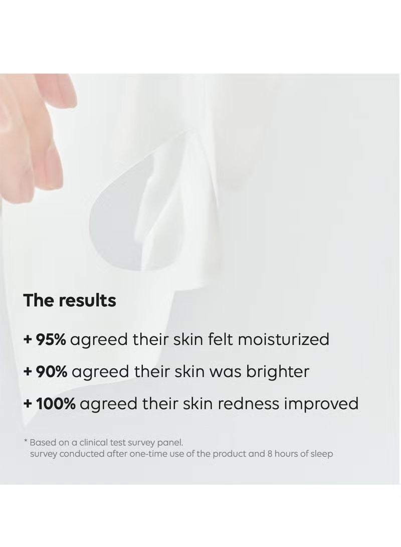 بيودانس قناع بيو-كولاجين ريل ديب، قناع مرطب ليلي، يُصغّر المسام، يُحسّن مرونة البشرة، 34 غرام × 4 قطع - Image 5