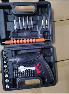 رقطة مفك براغي كهربائي صغير محمول ولاسلكي مع شحن USB – مفك أوتوماتيكي ومثقاب يدوي للأعمال الدقيقة  - Image 5